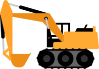 Excavator car