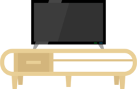 テレビとテレビボード