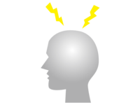 Image of jinjin and pain at the time of headache