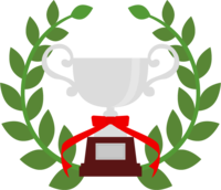 Laurel and silver cup