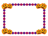 Halloween frame