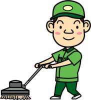 掃除作業員