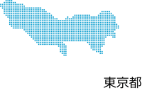 Tokyo-Square dot design map
