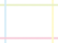 Colorful lace pattern frame