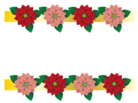 圣诞点地衣的框架