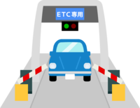 道路のETCゲート