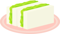 Lettuce sandwich