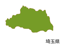 埼玉县地图(彩色)
