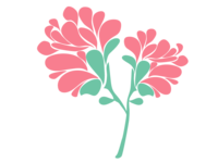 Pink florets