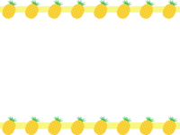 Pineapple frame arranged vertically
