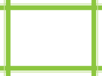四角いシンプルな二重線のフレーム飾り枠