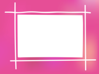 Soft pink frame Decorative frame