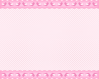 粉红色小鸟图案花边装饰框