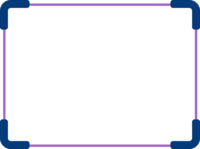 紫色の太角丸のシンプルフレームの飾り枠