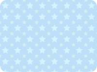 Light blue frame with large and small star patterns Decorative frame