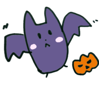 Halloween bat