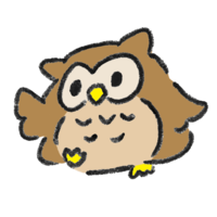 Energetic owl