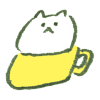 Cat in a mug