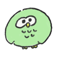 Green owl