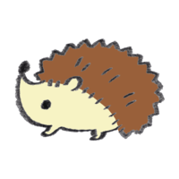 Sideways hedgehog