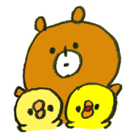 A chick who is a good friend of a bear