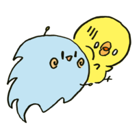 Noguri-kun and chick