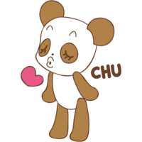 chu!!っとするパンダ君