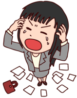 嫌になった女性