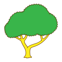 Tree with border