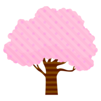 桜の木のセット