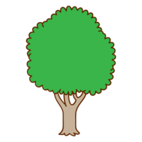 Tree with border