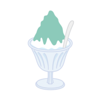 Shaved ice (melon)