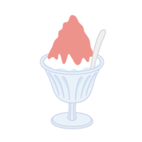 Shaved ice (strawberry)