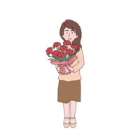 Carnation and mom