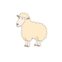 未-1(ヒツジ、ひつじ、羊)