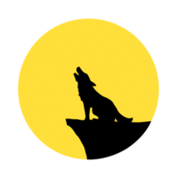 月とオオカミ