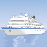 Medium-sized passenger ship
