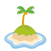 Small southern island