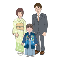 Shichigosan with family