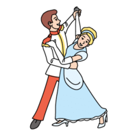 踊る王子とシンデレラ
