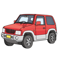 4WD light red