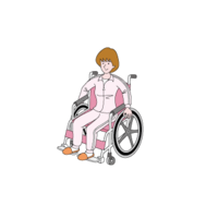 轮椅女性