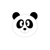 Panda's face