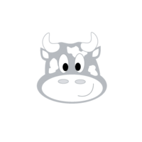 ウシの顔(うし、牛)