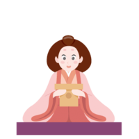 Three official women (three sides)