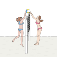 Beach volleyball