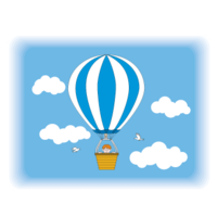 Boy on a balloon