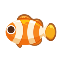 Sea creature series Fish edition! Clownfish material