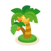 Palm tree (palm tree / palm tree) material