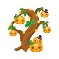 Halloween tree material